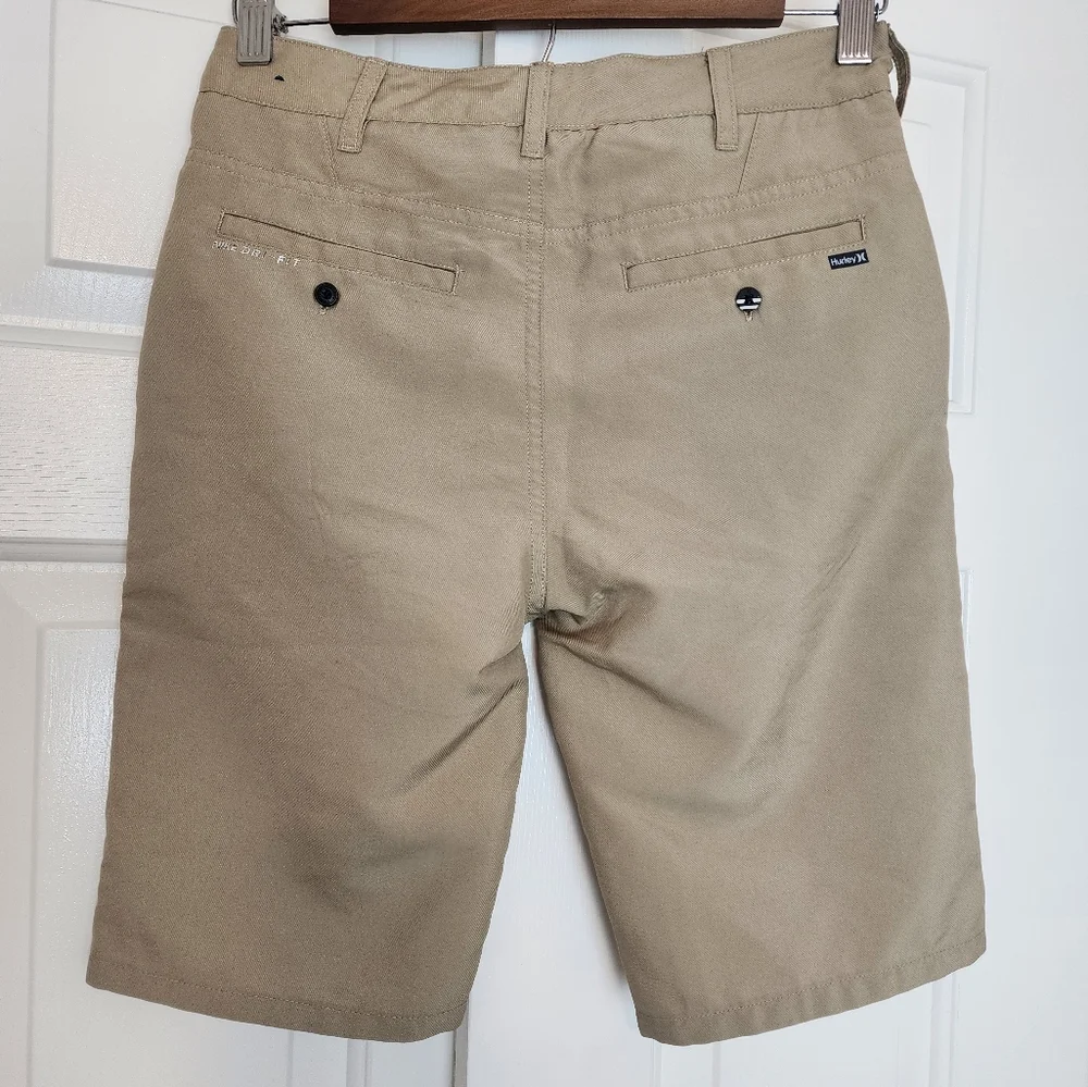 Hurley Tan Nike Dri - Fit Boy's Shorts Size 14